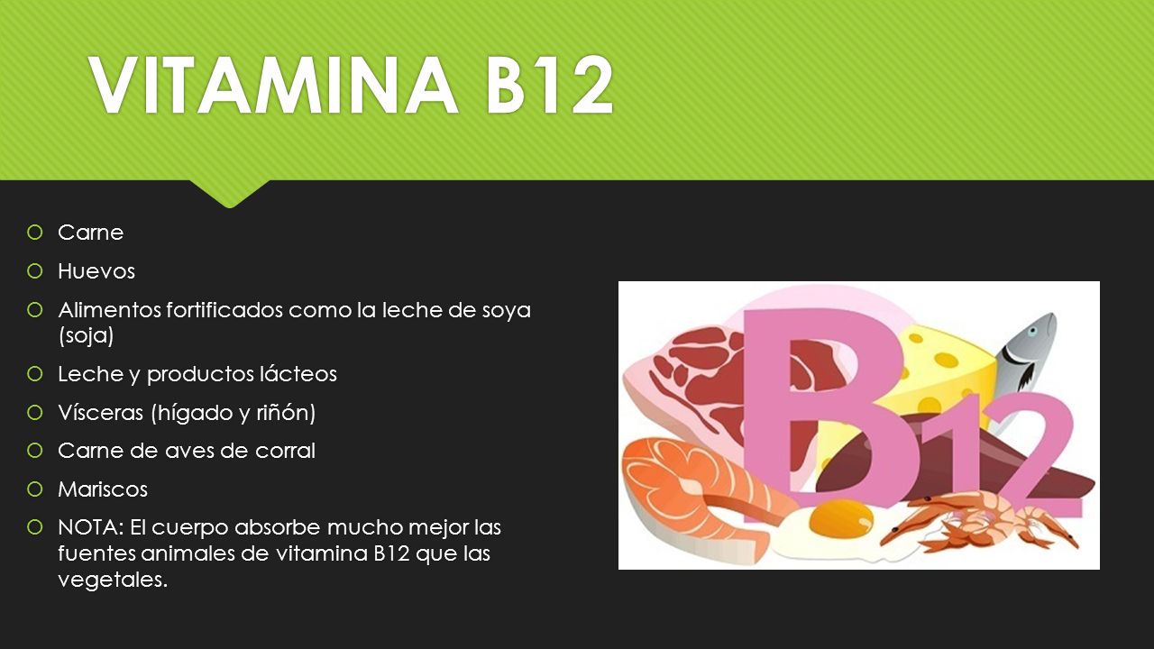 Alimentos fortificados con b12